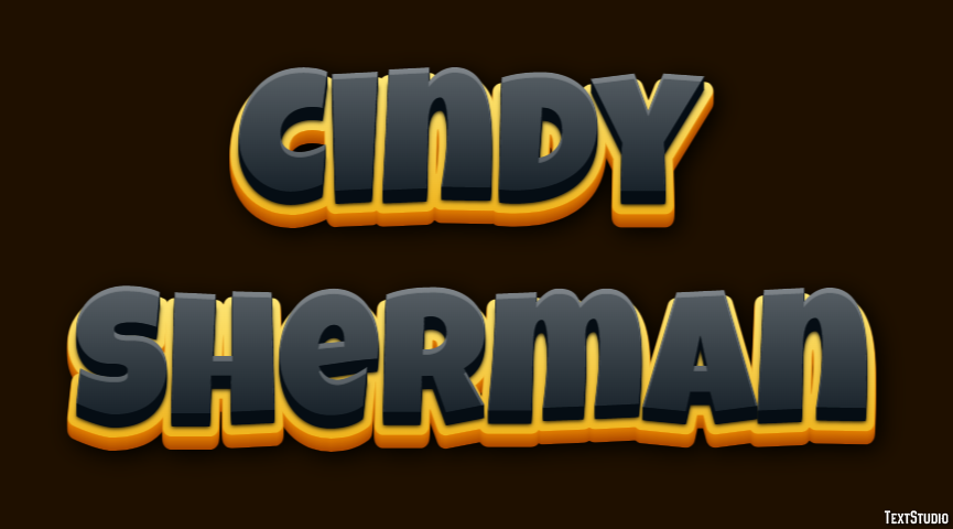 Cindy Sherman Efeito de texto