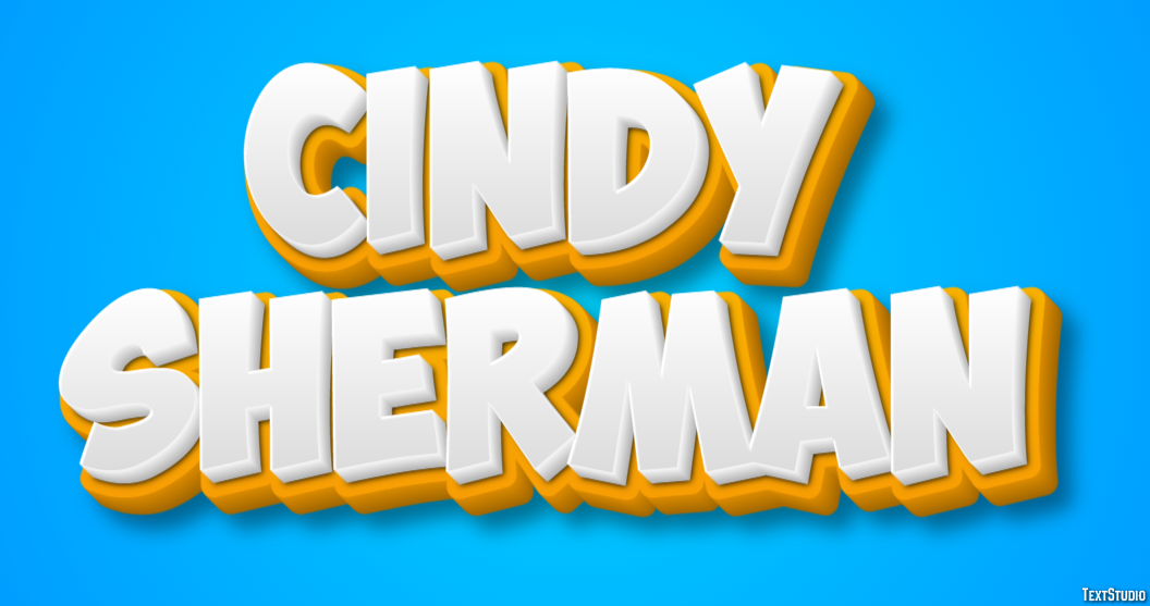 Cindy Sherman Tekst Effect