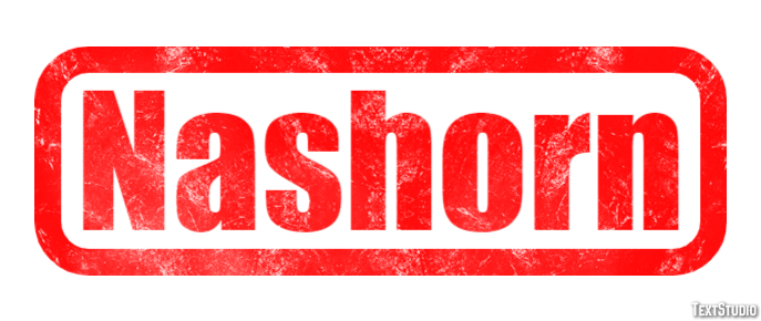 Nashorn Texteffekt
