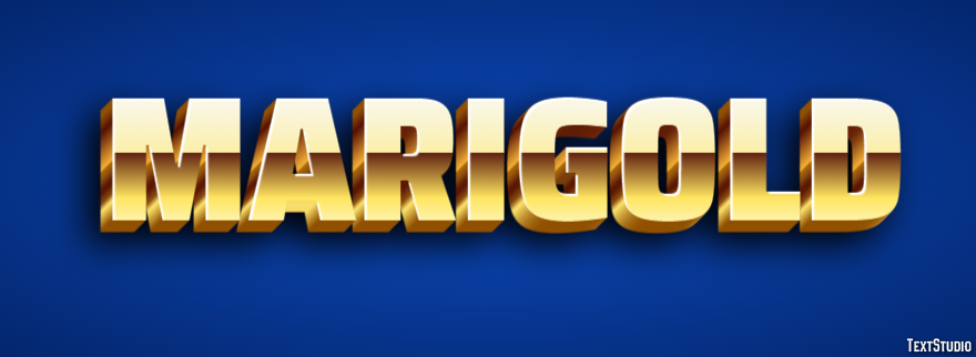 Marigold Efekt tekstowy