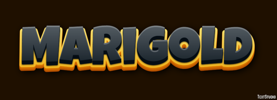 Marigold Efekt tekstowy