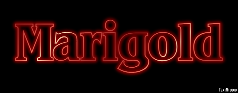 Marigold Efekt tekstowy