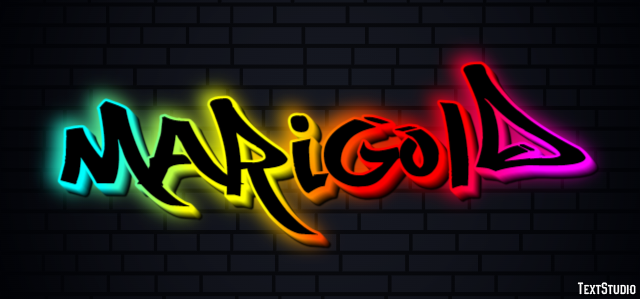Marigold Efekt tekstowy