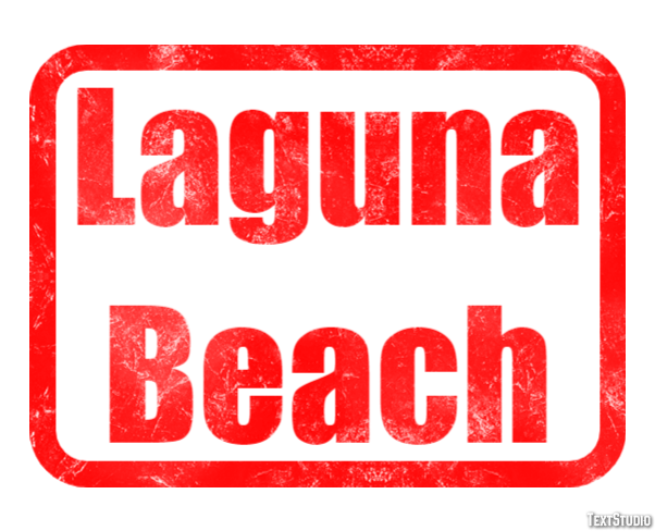 Laguna Beach Эффект текста