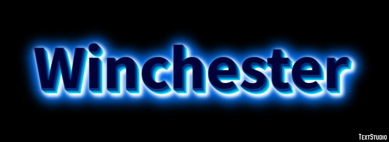 Winchester Efecto de Texto