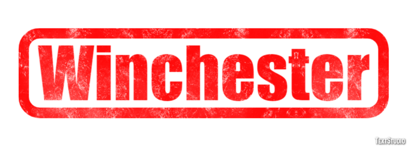 Winchester Efekt tekstowy