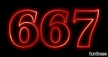 667 Text Effect
