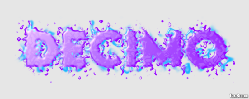 Decimo Effet de Texte