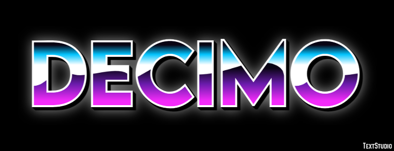 Decimo Effet de Texte