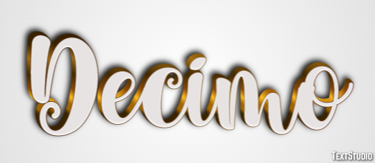 Decimo Effet de Texte
