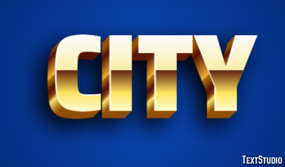 City Text Effect