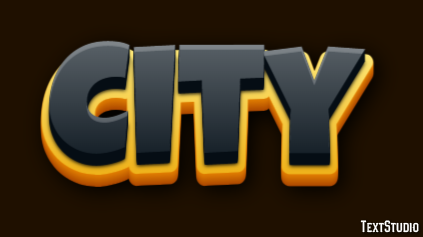 City Text Effect