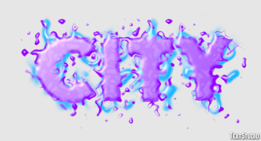 City Texteffekt