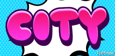 City Texteffekt