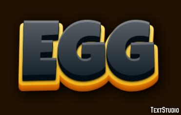 Egg Efekt tekstowy