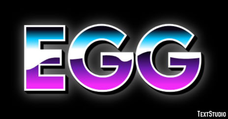 Egg Text Effect
