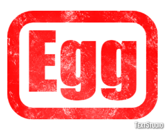 Egg Text Effect