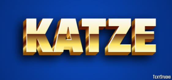 Katze Effet de Texte
