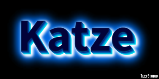 Katze テキスト効果