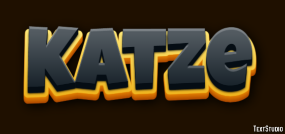 Katze Efeito do texto