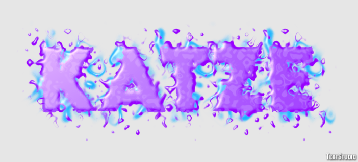 Katze Efeito do texto