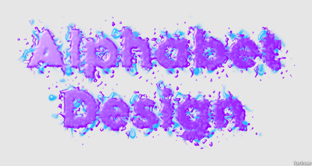 Alphabet Design Text Effect