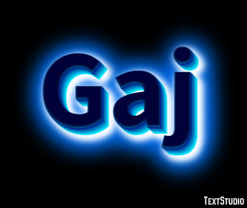 Gaj Effet de Texte