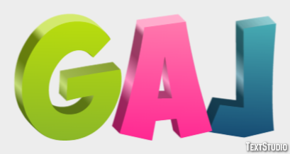 Gaj Tekst Effect