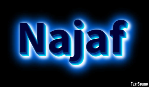Najaf Text Effect