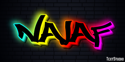 Najaf Text effect
