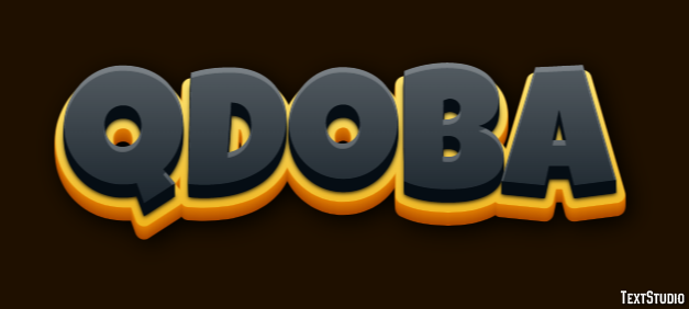 Qdoba テキスト効果