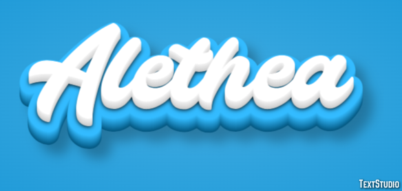 Alethea Text Effect