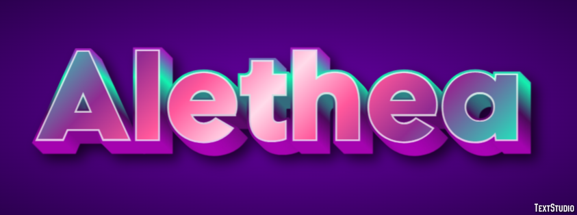 Alethea Text Effect