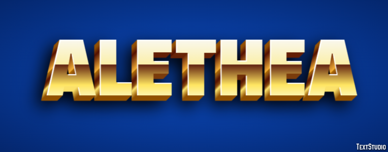 Alethea Metin Efekti