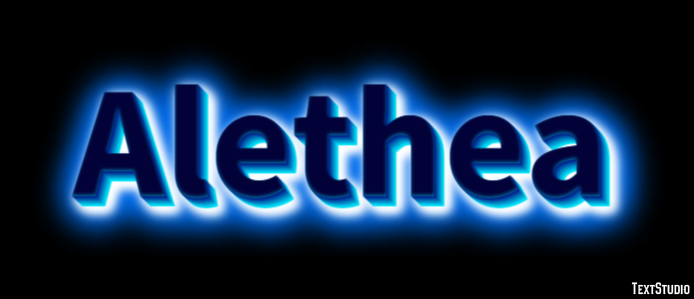 Alethea Text Effect