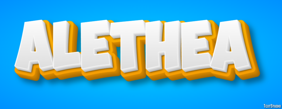 Alethea Text Effect