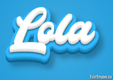 Lola Texteffekt