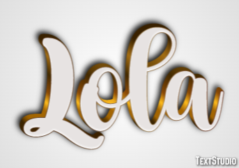 Lola Texteffekt