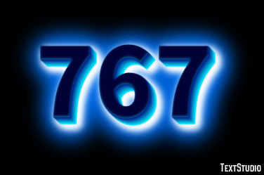 767 Effetto testo