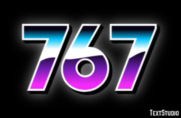 767 Effetto testo