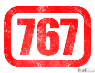 767 Effetto testo