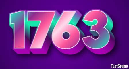 1763 Efeito de texto