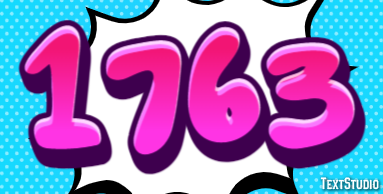 1763 Texteffekt