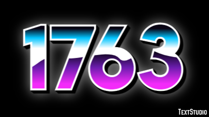 1763 Texteffekt