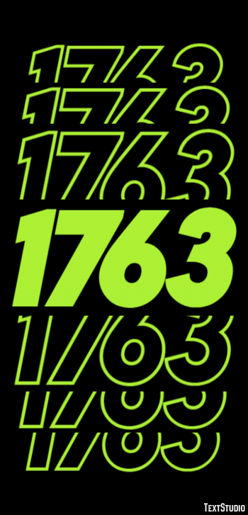 1763 Texteffekt