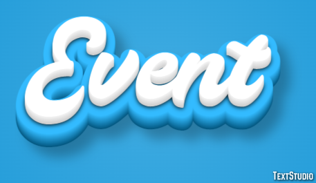 Event Text Effect