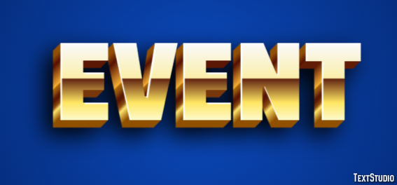 Event Text Effect
