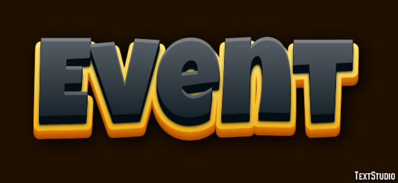 Event Text Effect