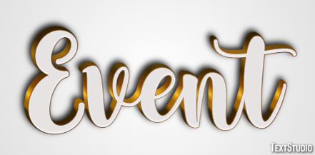 Event Text Effect
