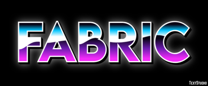Fabric Text Effect